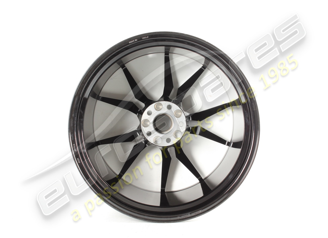 new (other) lamborghini shiny black dione rims kit. part number 0r8340032 (10)