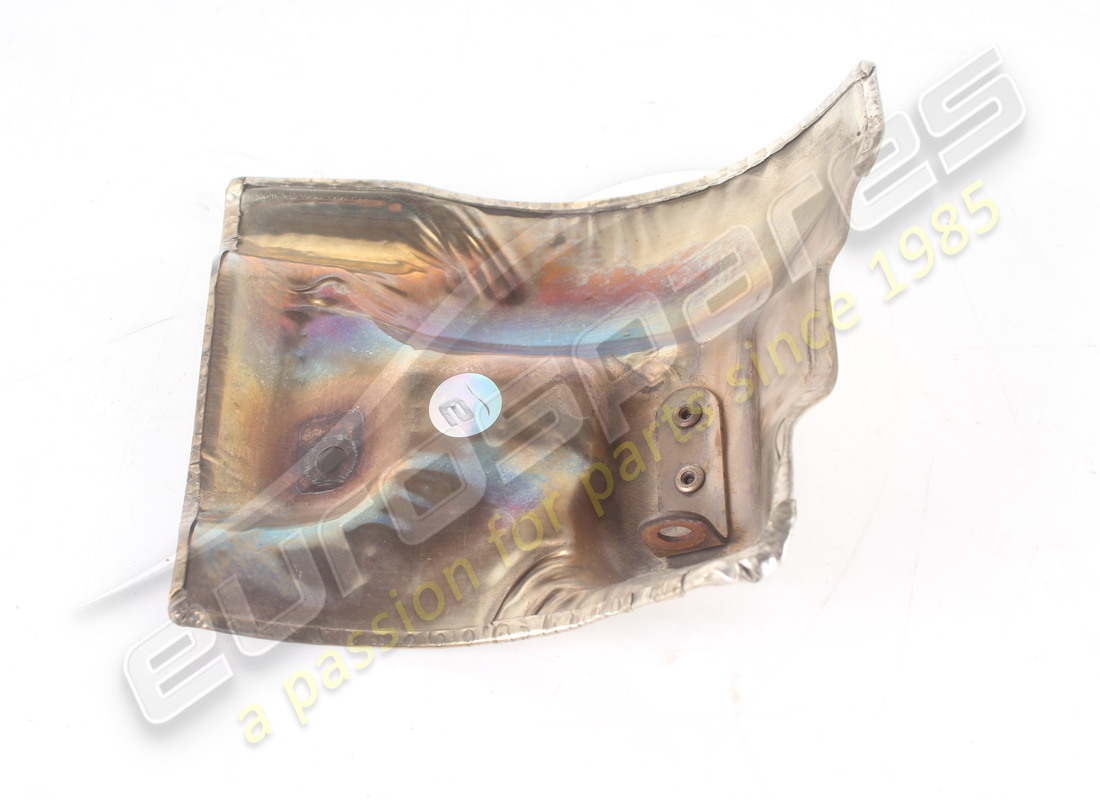 USED FERRARI LH TURBO HEAT SHIELD. PART NUMBER 859941 (3) used ferrari lh turbo heat shield. part number 859941 (3)