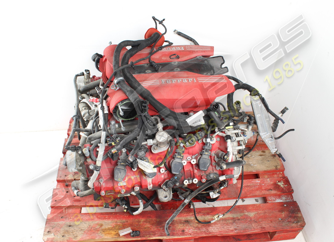 used ferrari 488 complete engine part number 754023000