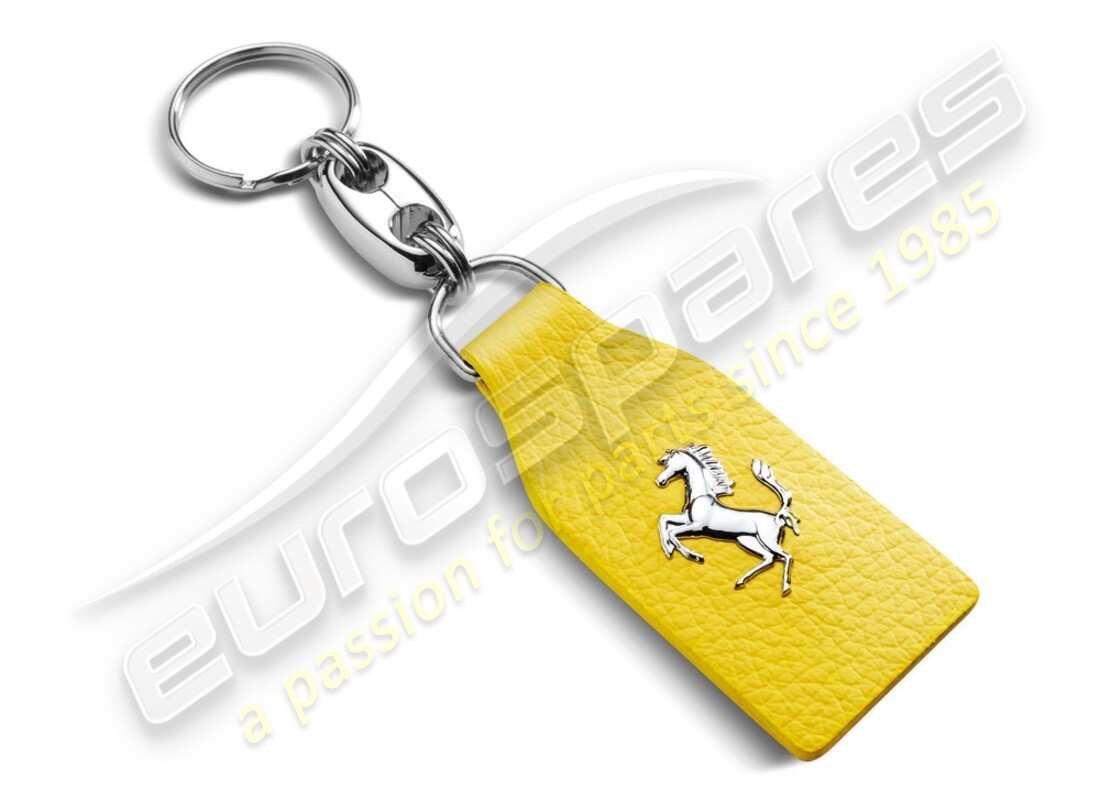 new ferrari keyring, yellow. part number 70003778 (1)