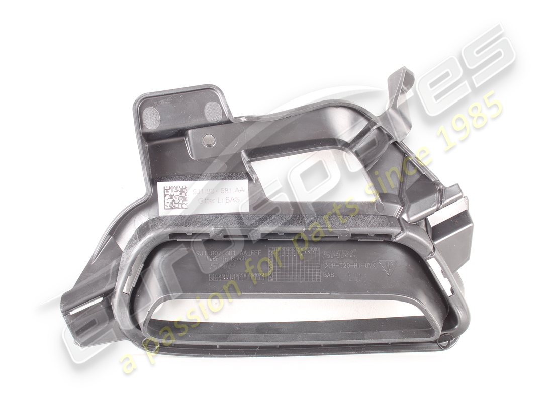 NEW PORSCHE GRILLE MATT BLACK. PART NUMBER 9J1807681AAOK1 (2) new porsche grille matt black. part number 9j1807681aaok1 (2)