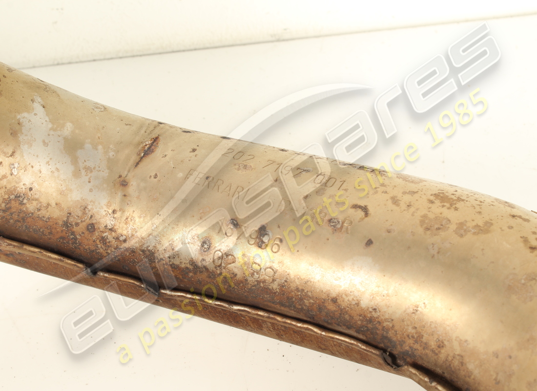 used ferrari rh extension of exhaust. part number 167996 (2)