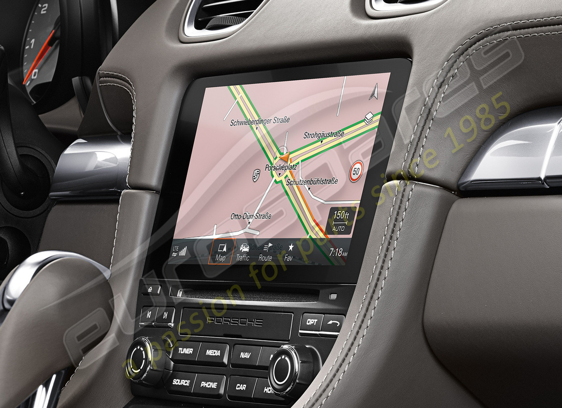 new porsche navigation module for pcm. part number 98204490203 (1)