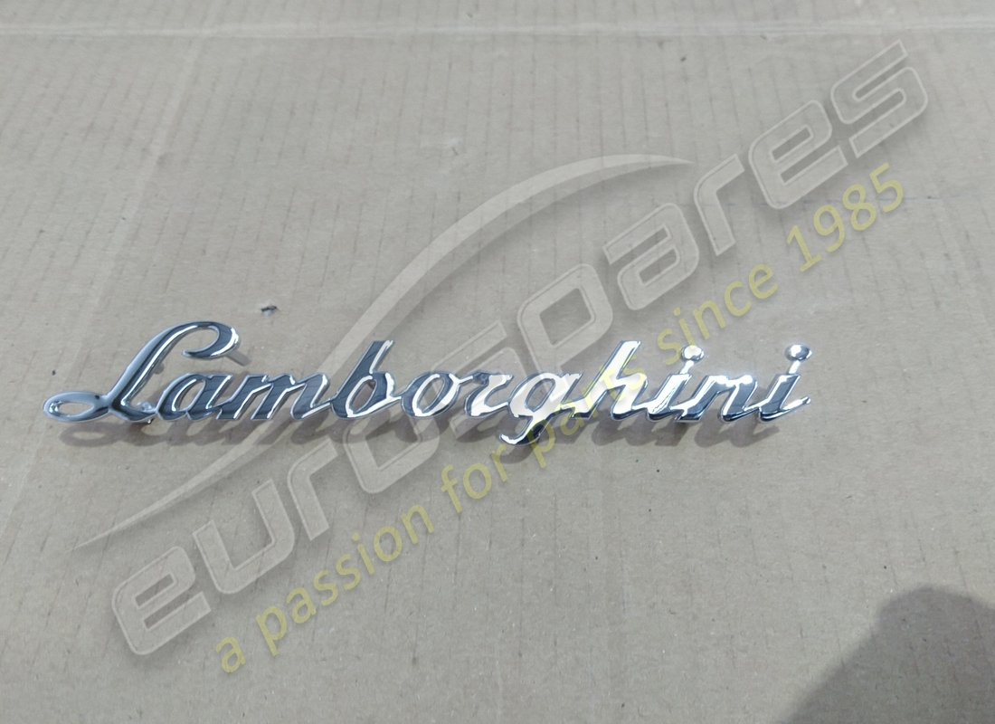 USED Lamborghini NAMEPLATE . PART NUMBER 4ML853886 (1)