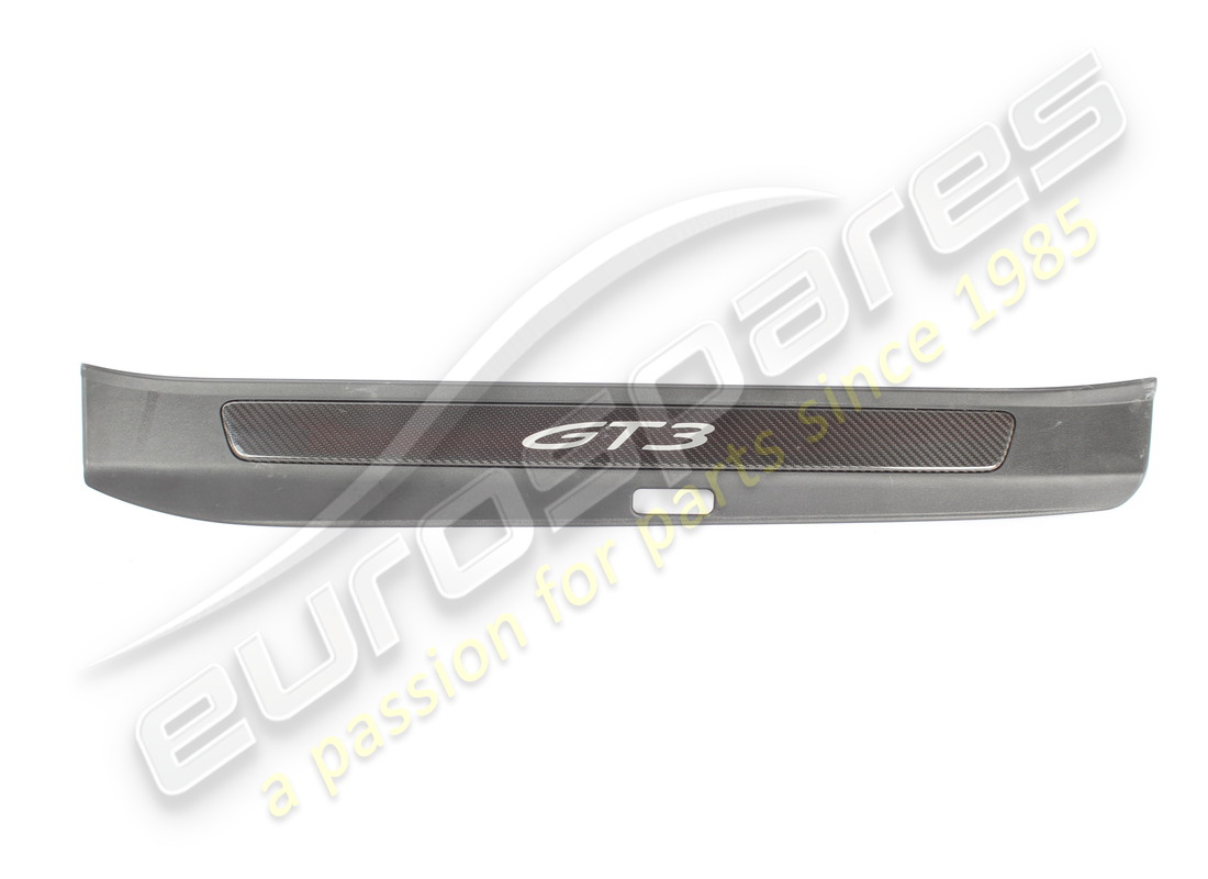 used porsche entry strip, illuminated black. part number 9gt8533691e0 (1)