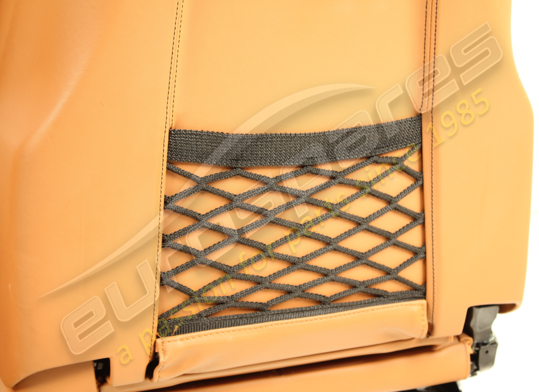 used eurospares complete front & rear seet set ( cuioio leather with black stitching ). part number eap1566195 (10)