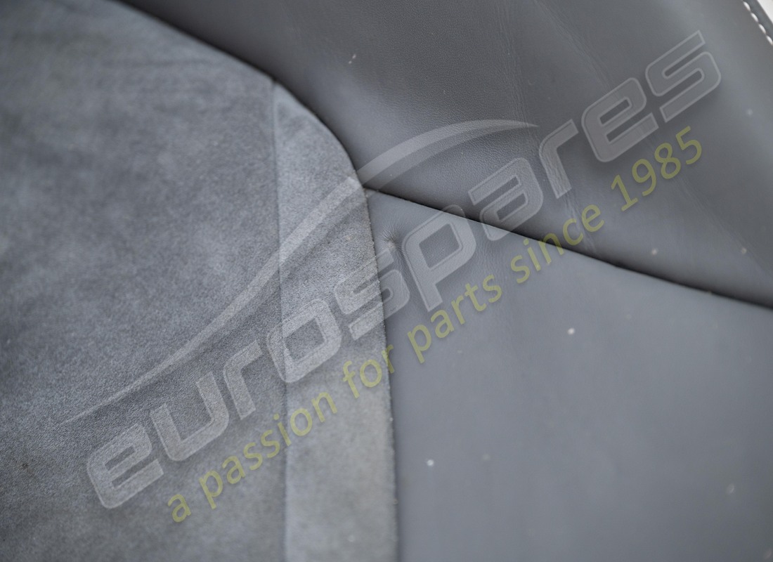 damaged ferrari full electric std style seats with alcantara centre & leather bolsters, horse stitched on headrest,. part number eap1563082 (8)