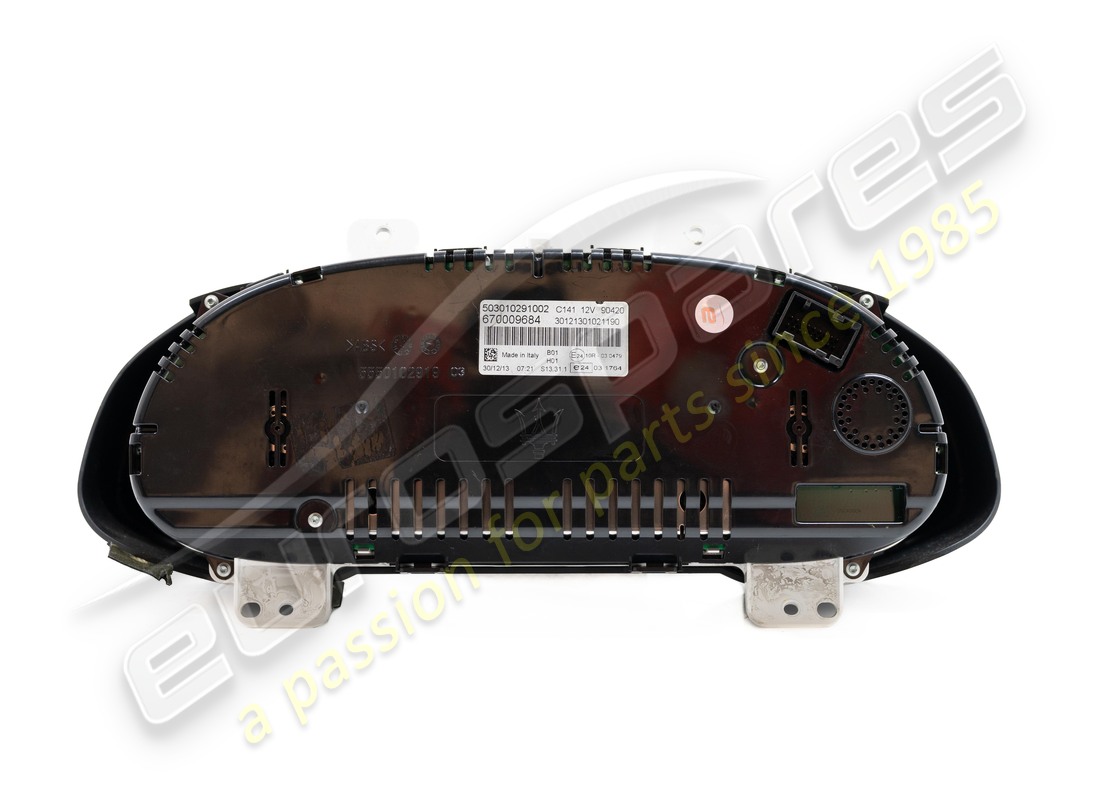 used maserati instr. panel cluster (v6 ds, rhd part number 670009684 (4)