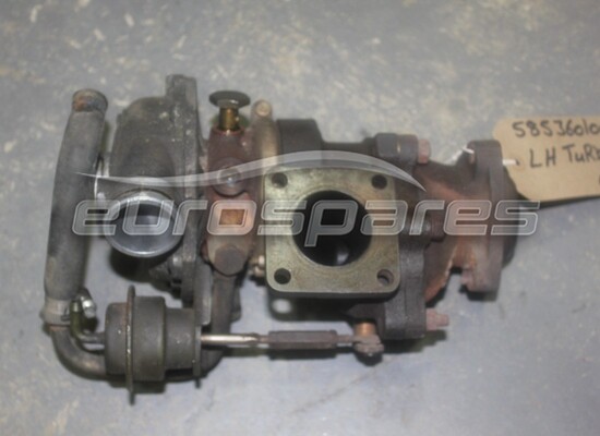used maserati lh turbocharger part number 585360100
