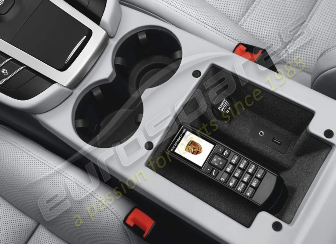 new porsche bluetooth handset for telephone module. part number 95b04490016 (1)