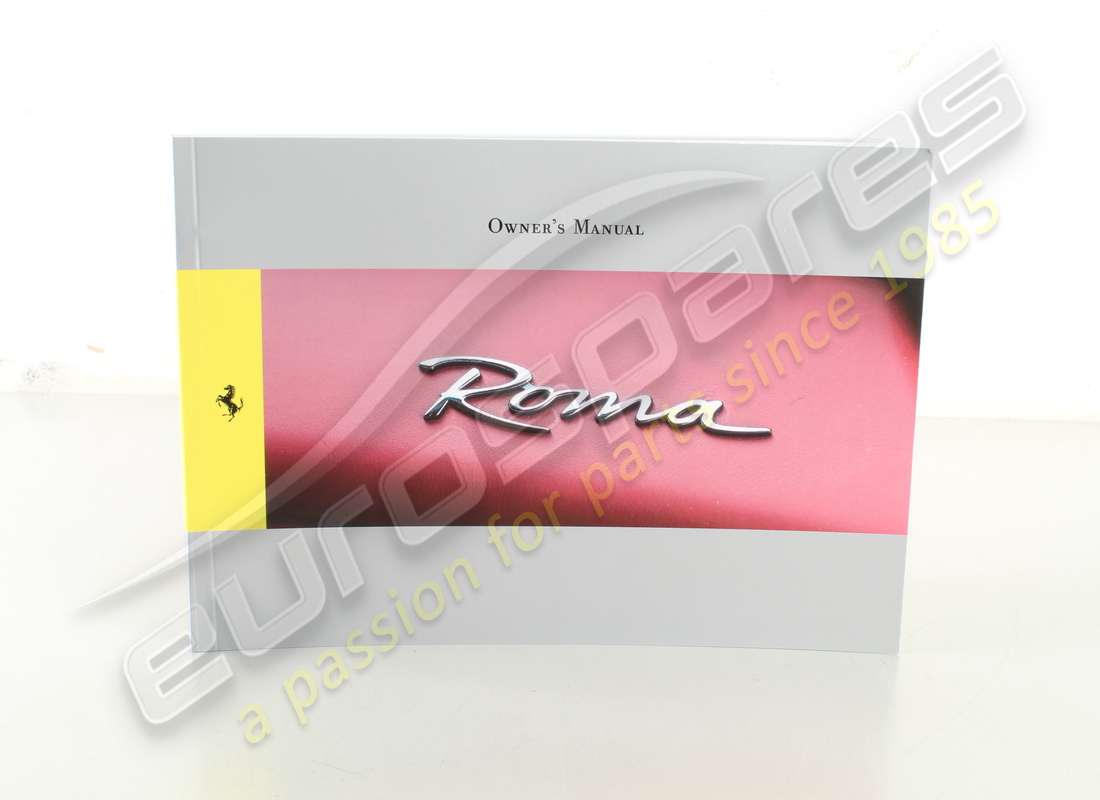 new ferrari owner's manual and maintenance. in english. part number 783751 (1)