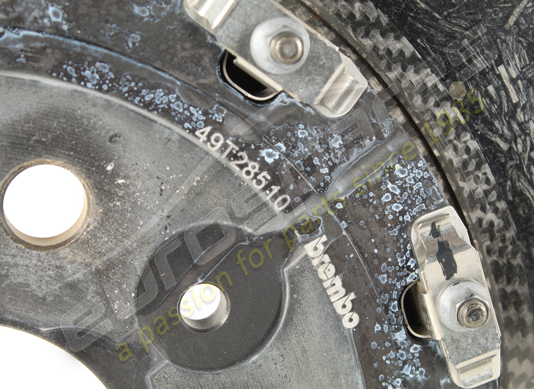 used ferrari front brake disc. part number 321910 (2)