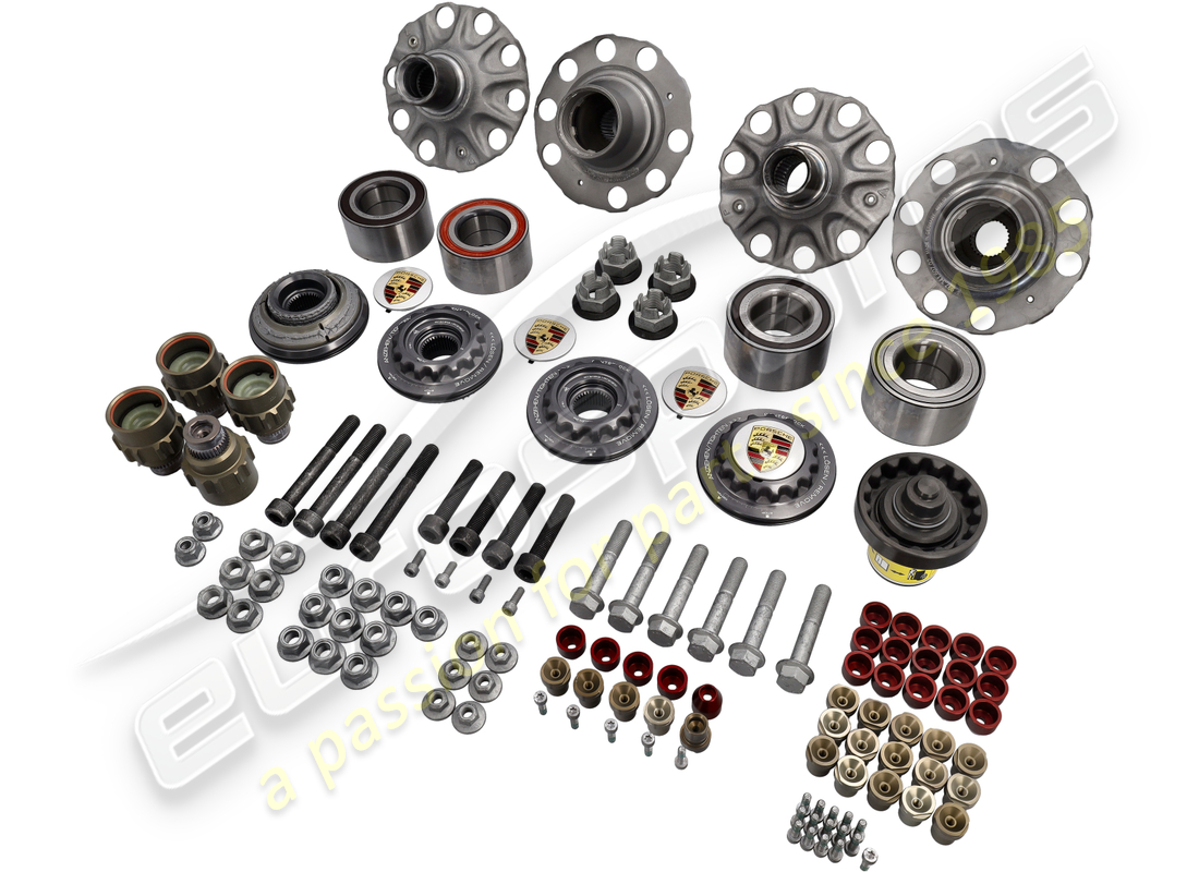 NEW PORSCHE CENTRAL LOCKING WHEEL BOLT, WHEEL NUT SET. PCCB CERAMIC BRAKE. PART NUMBER 99704460299 (1) new porsche central locking wheel bolt, wheel nut set. pccb ceramic brake. part number 99704460299 (1)