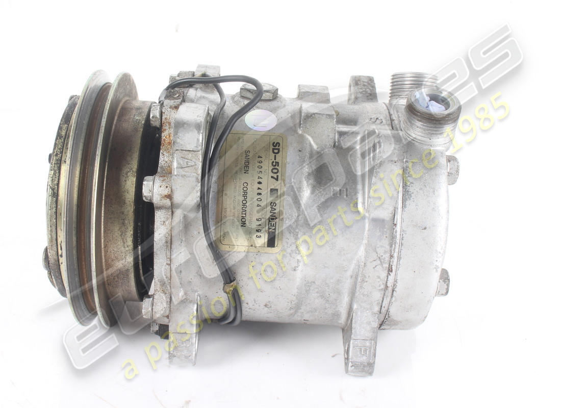 USED FERRARI AIR CONDITIONING COMPRESSOR. PART NUMBER 121966 (5) used ferrari air conditioning compressor. part number 121966 (5)