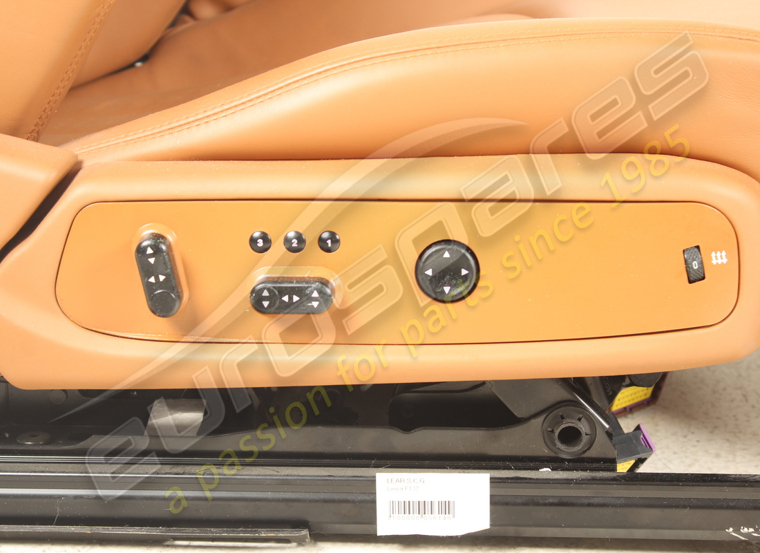 USED FERRARI SEAT SET. PART NUMBER EAP1490263 (4) used ferrari seat set. part number eap1490263 (4)