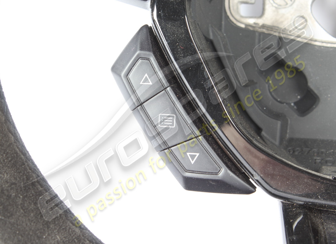 used lamborghini steering wheel suede+high gloss+. part number 4t0419091gqg8 (5)