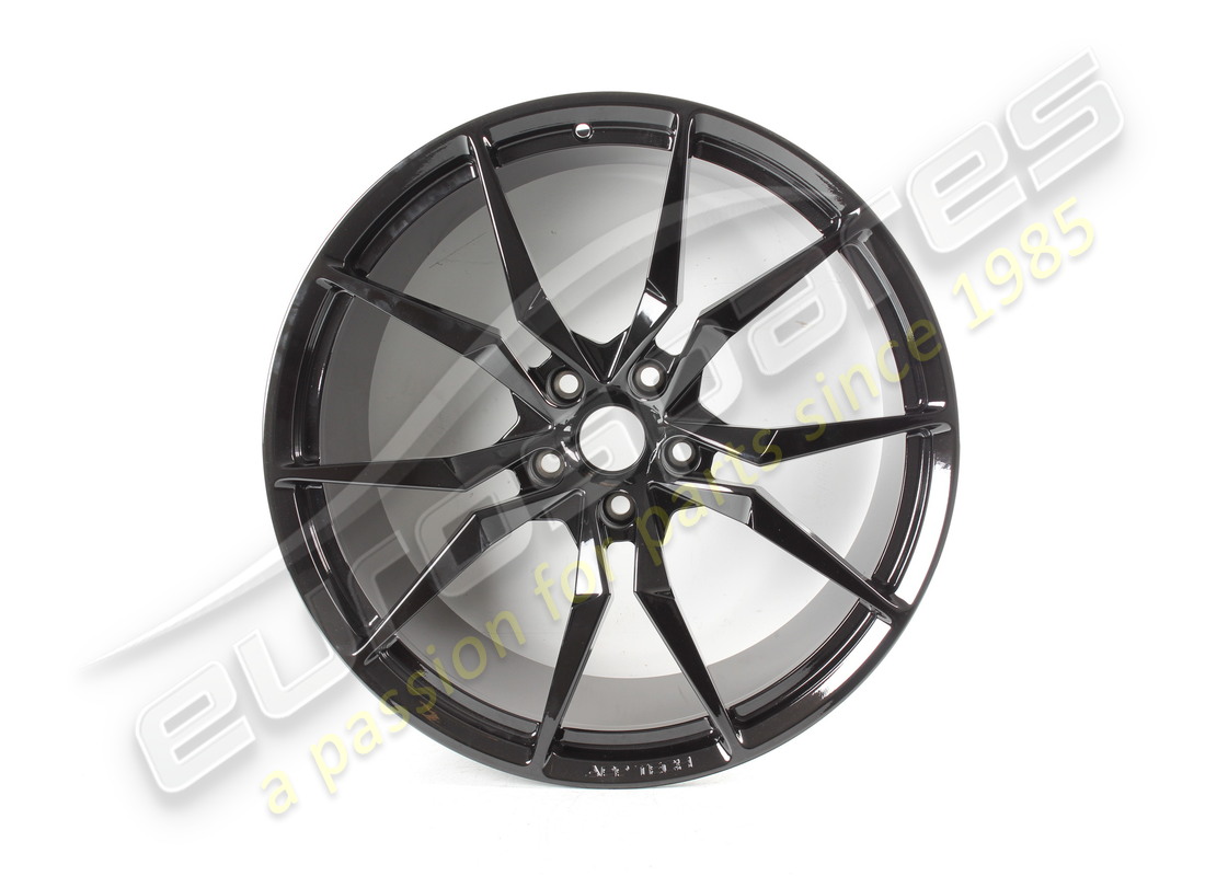 new (other) lamborghini shiny black dione rims kit. part number 0r8340032 (11)