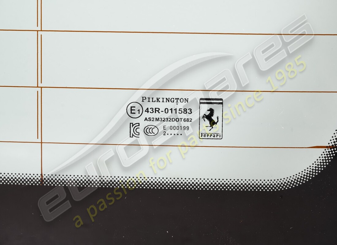 new ferrari rear screen. part number 966283 (2)