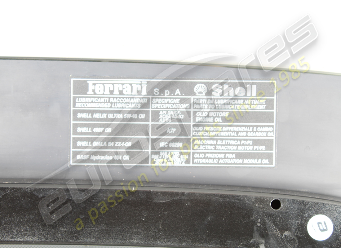 used eurospares glass & frame. part number eap1481235 (4)