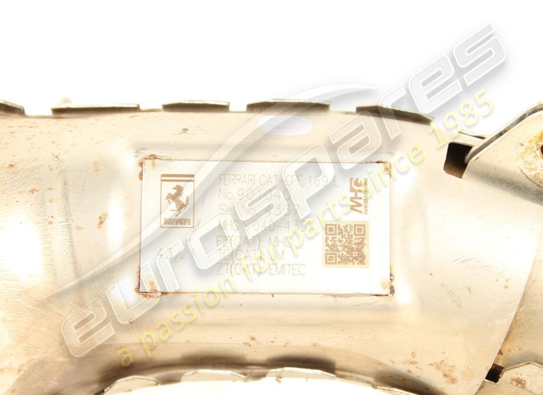 used ferrari catalytic converter. part number 901040 (2)