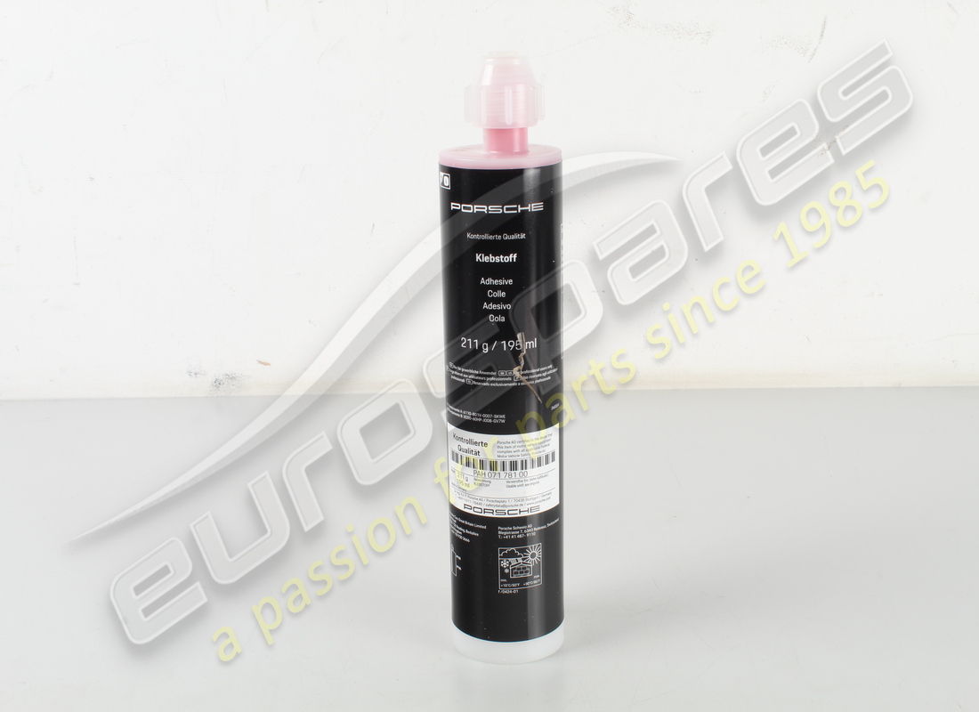 NEW PORSCHE ADHESIVE. PART NUMBER PAH07178100 (1) new porsche adhesive. part number pah07178100 (1)