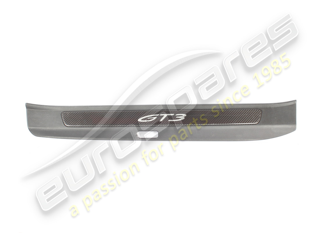 damaged porsche entry strip, illuminated black. part number 9gt8533701e0 (1)