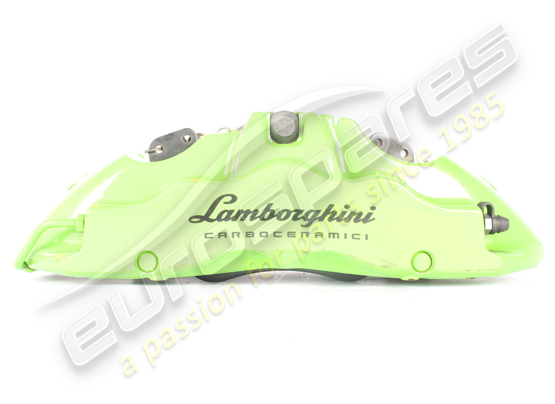 USED Lamborghini CCB BRAKE CALIPER, FRONT RH, GREEN . PART NUMBER 4T0615106AB (1)