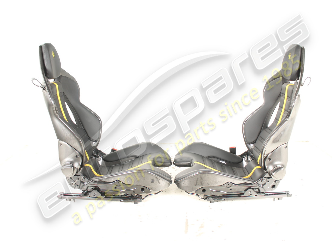 used ferrari 296 daytona carbon seats (size large). part number eap1490392 (2)