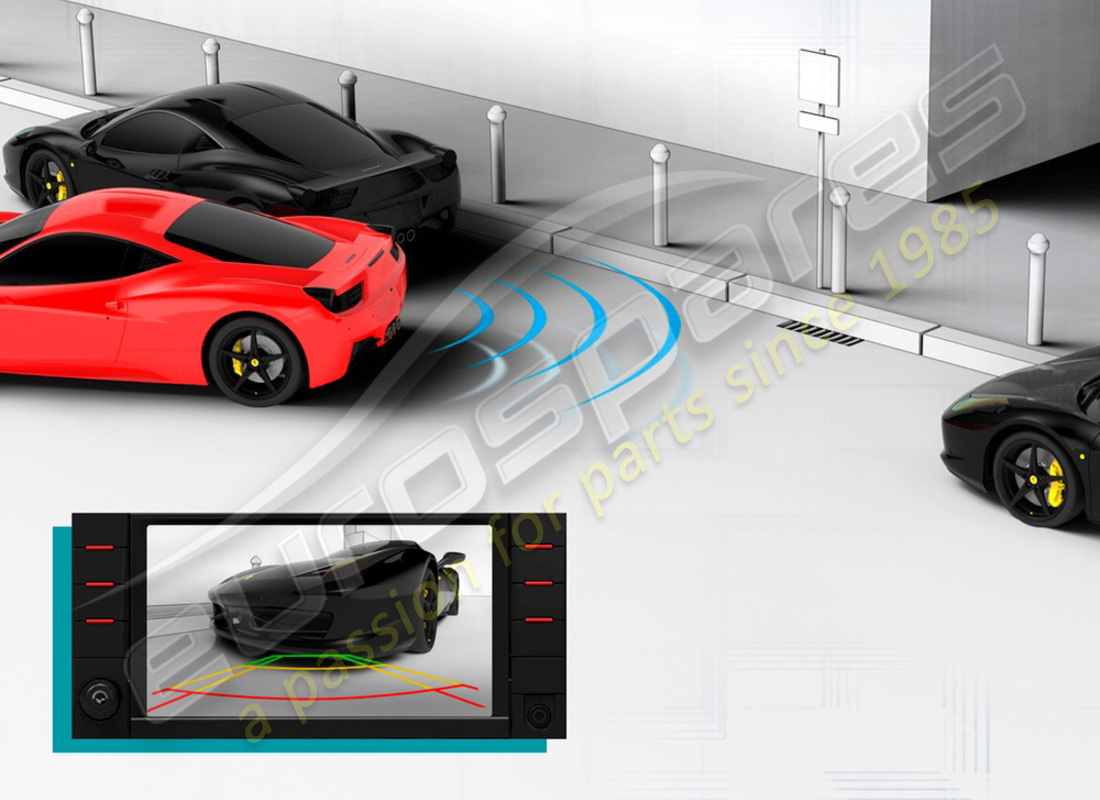 new ferrari parking camera kit. part number 70002882 (1)