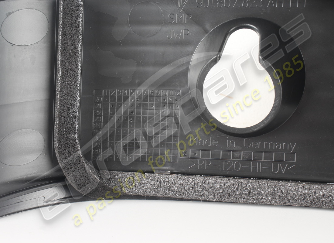 new porsche trim matt black. part number 9j1807823ajok1 (3)