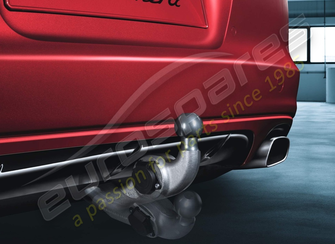 new porsche electrically extendable tow hitch. part number 97004480016 (1)