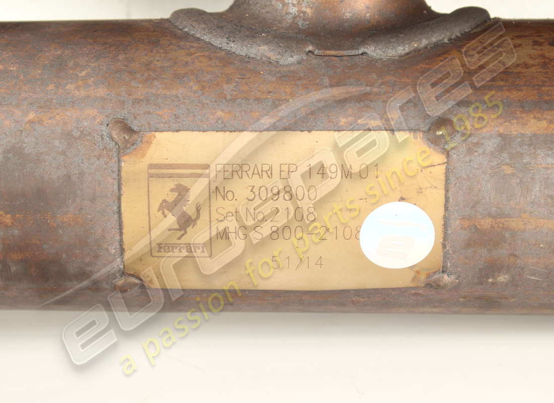 USED Ferrari CENTRAL EXTENSION . PART NUMBER 309800 (1)