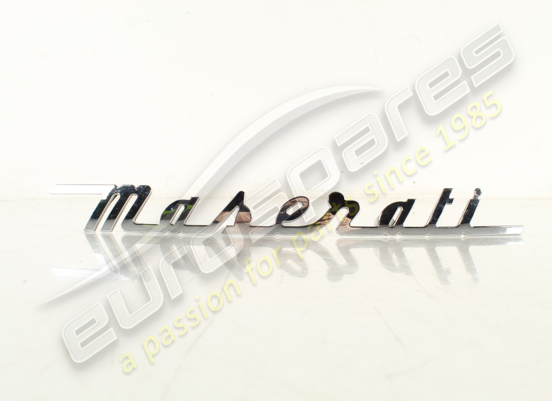 used maserati maserati script. part number 89095700 (1)