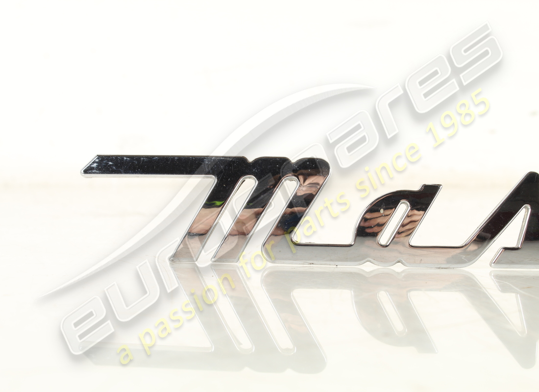 used maserati maserati script. part number 89095700 (2)