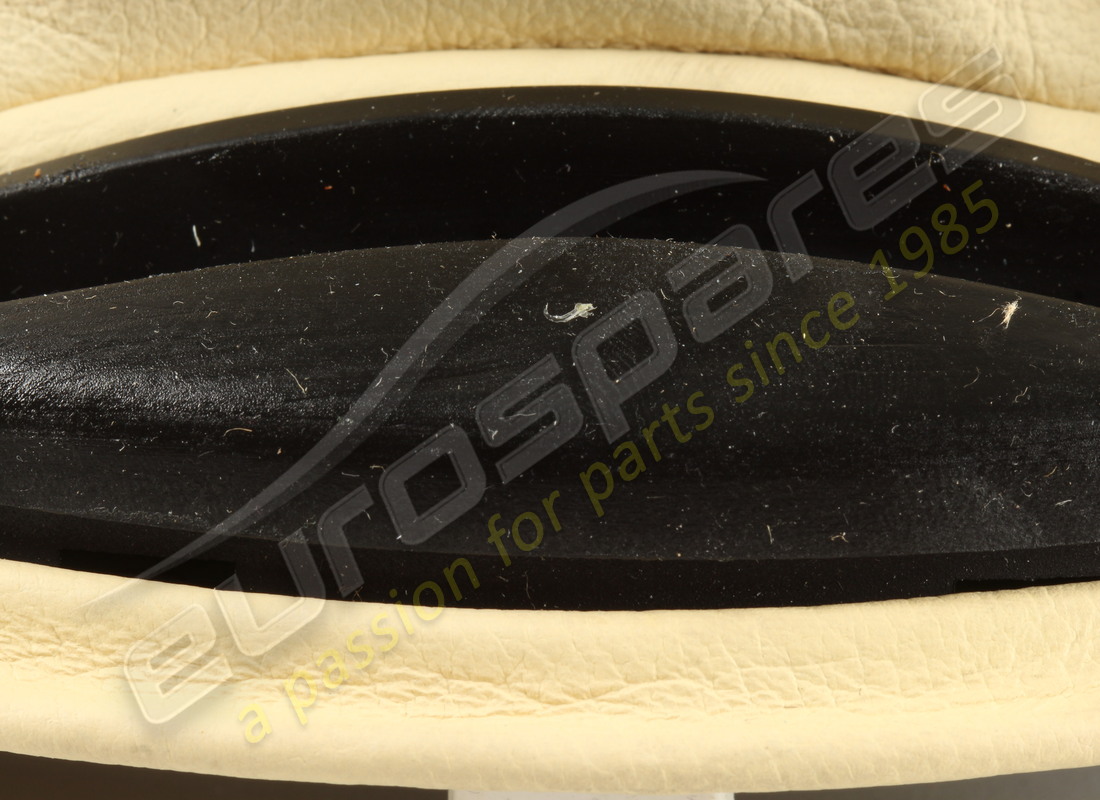 new (other) maserati automatic gear lever leather surround - rhd - cream. part number 981001402 (9)