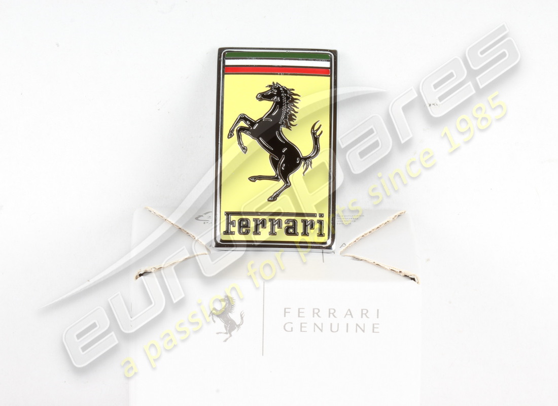 new ferrari front nose badge (adhesive type). part number 986803 (3)