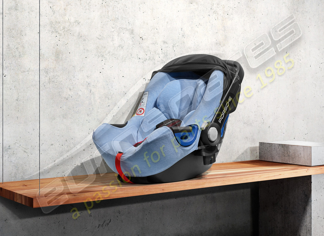 new porsche comfort cover for porsche baby seat i-size. part number 971044065 (1)