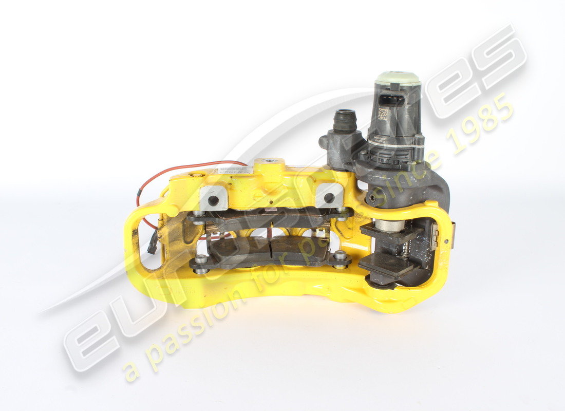 used ferrari caliper complete carbon ceramic post.dx gial. part number 776940 (3)