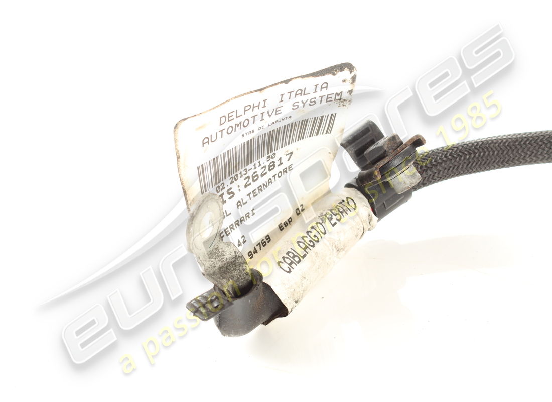 used ferrari cable alternator to starter. part number 262817 (3)