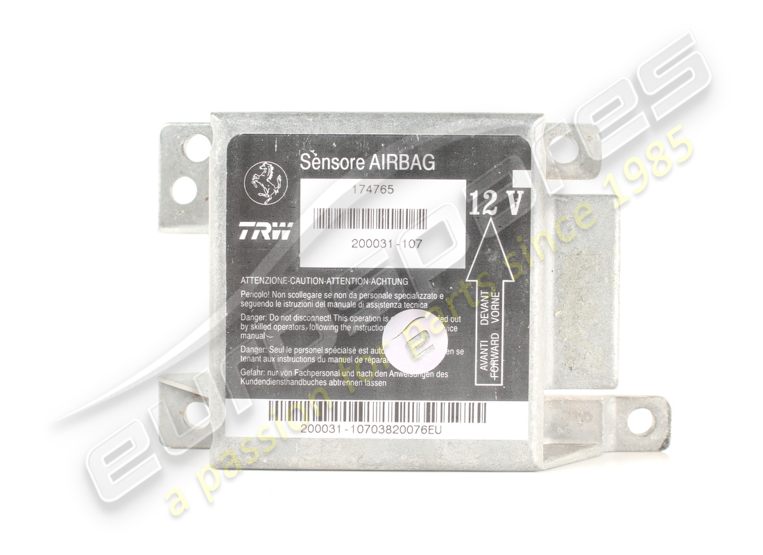 USED Ferrari AIR BAG CONTROL UNIT . PART NUMBER 174765 (1)