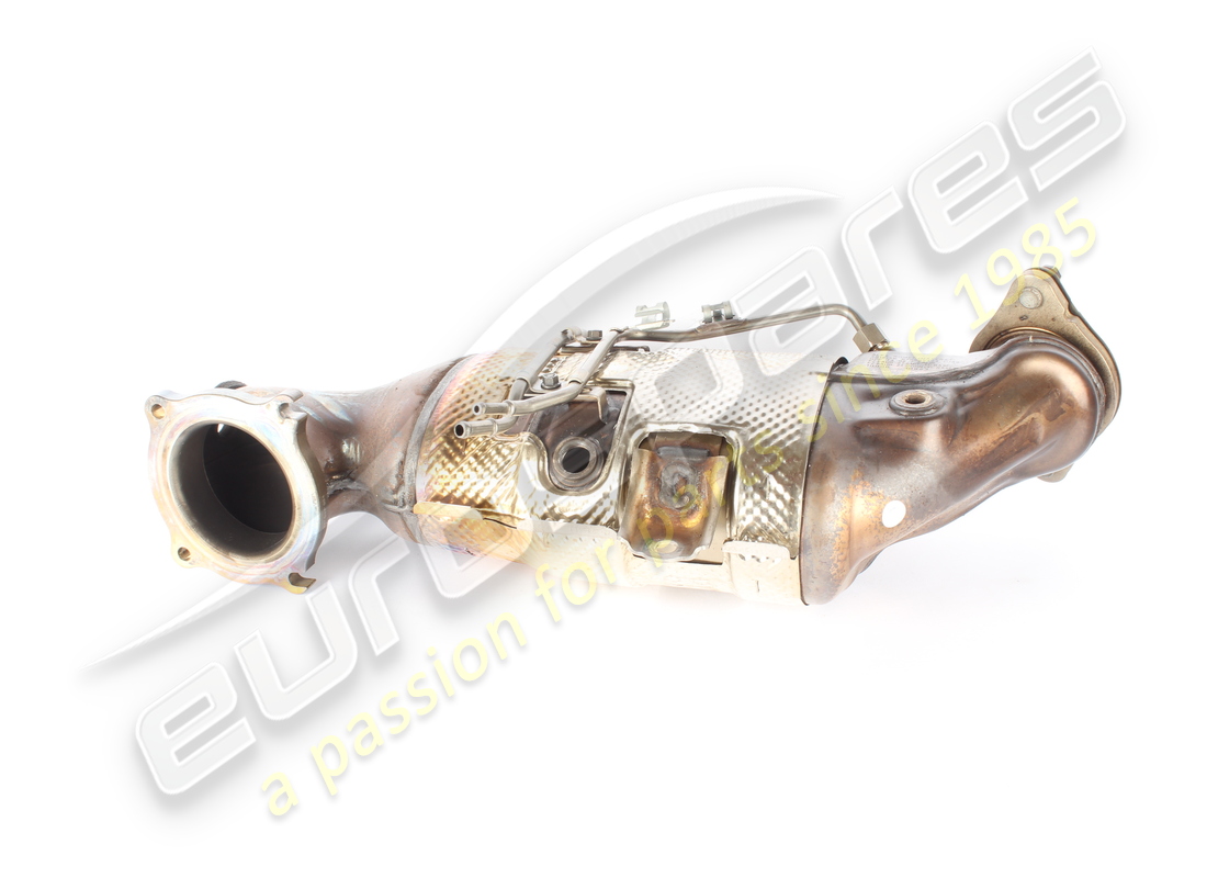 used maserati complete catalytic converter. part number 670295494 (2)