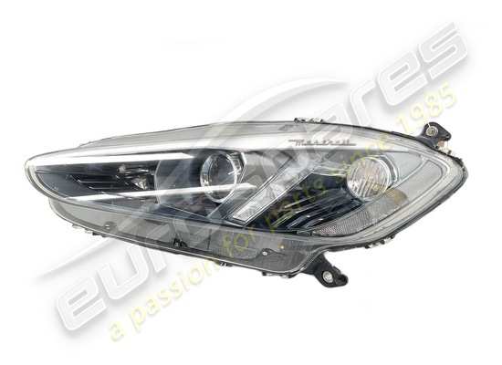 new maserati lh front headlight part number 350566