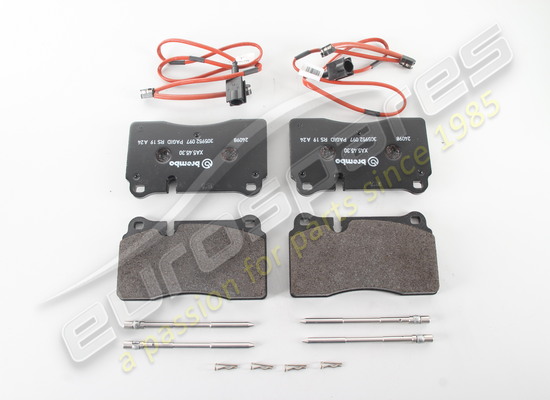 new ferrari carbon ceramic rear brake pads set part number 70002017