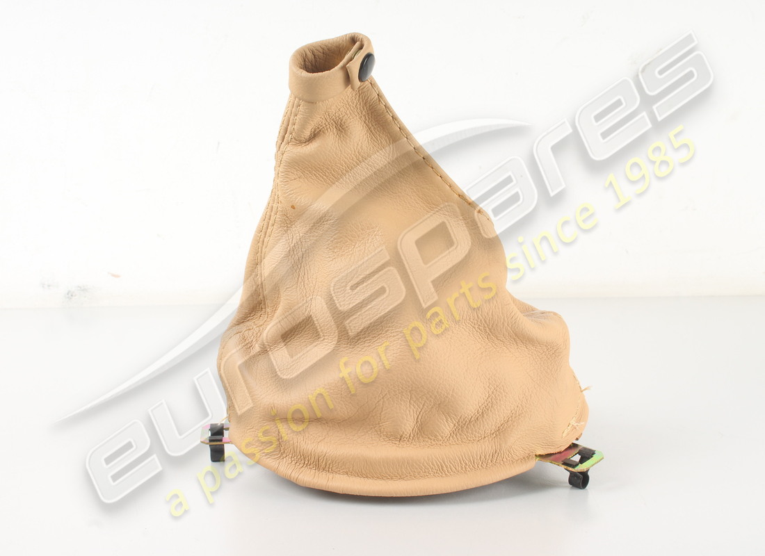 new (other) maserati automatic gear lever leather surround - lhd - beige. part number 981001301 (2)
