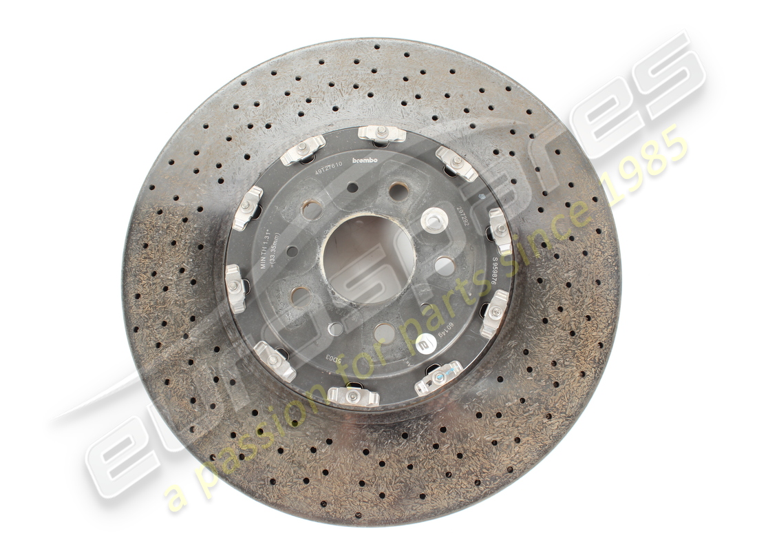 used ferrari front brake disc part number 297292