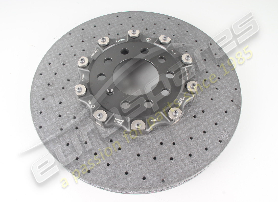 new lamborghini ceramic brake disc (vented). part number 470615602f (1)