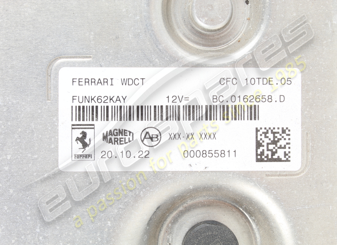 used ferrari dct ecu. part number 855811 (3)