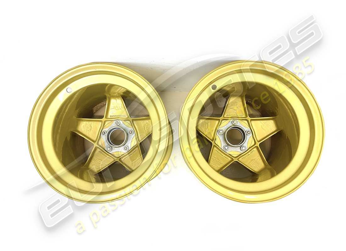 reconditioned ferrari campagnolo wheel set for ferrari 512s. part number eap1443599 (3)