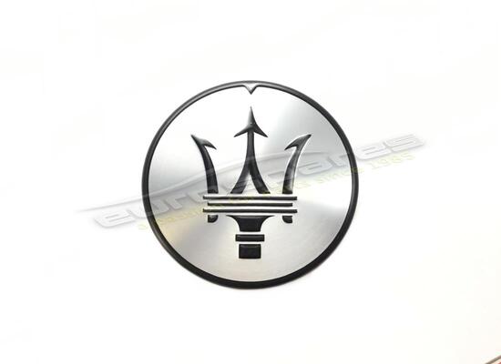 new maserati wheel badge grigio opaco part number 670149988