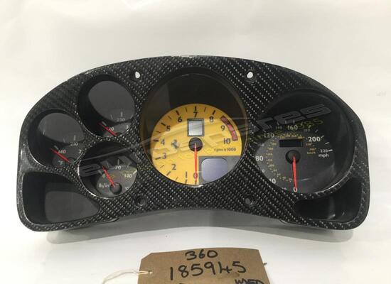 used ferrari complete instrument board part number 185945